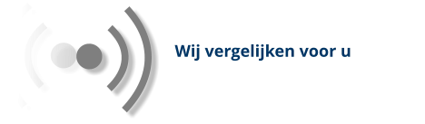 Wij vergelijken voor u
